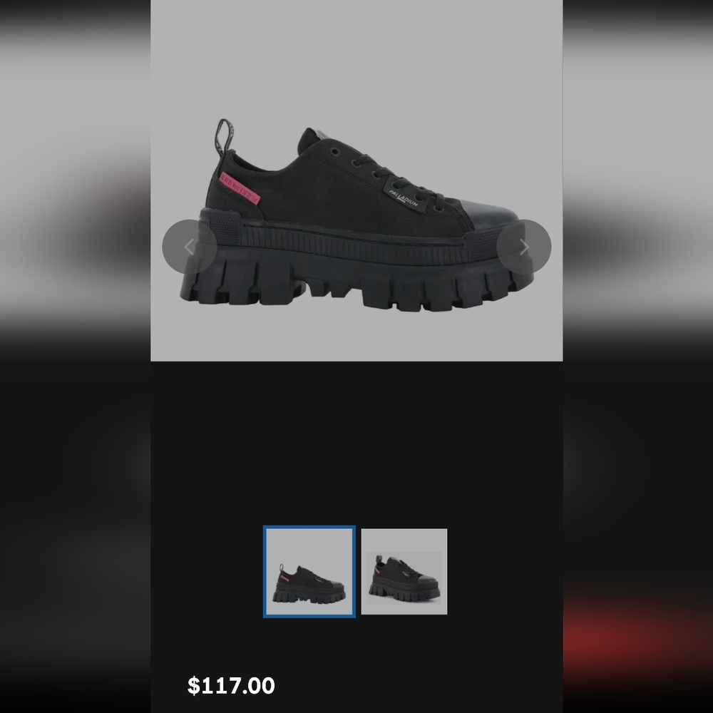 Palladium Revolt Lo TX Black